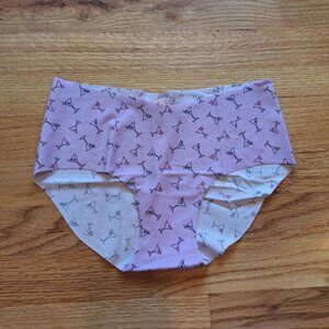 NWT VS Lavender martini print panties size Medium